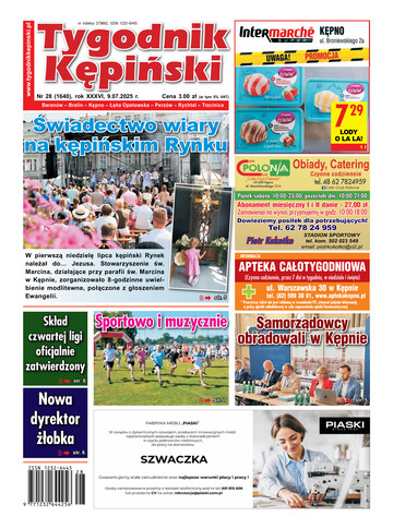 Najnowszy numer Tygodnika Kepińskiego - 29