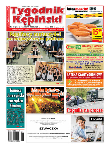 Najnowszy numer Tygodnika Kepińskiego - 29