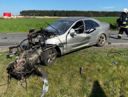 Wypadek ze skutkiem śmiertelnym w Mroczeniu