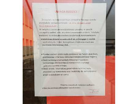 Koronawirus zamyka szkoły na dwa tygodnie