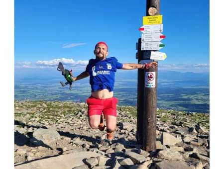 1058 km górskimi szlakami, by pomóc podopiecznym fundacji