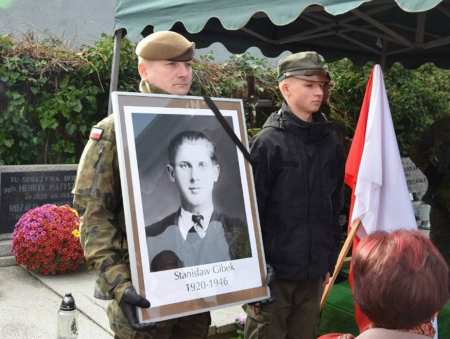 Uroczystości pogrzebowe Stanisława Gibka ps. „Piekarz”