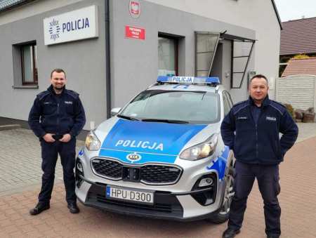 Bralińscy dzielnicowi uratowali życie mężczyźnie
