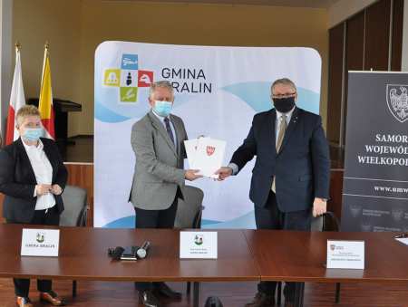 Gmina Bralin z dofinansowaniem