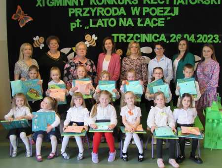 Najlepsi przedszkolni recytatorzy