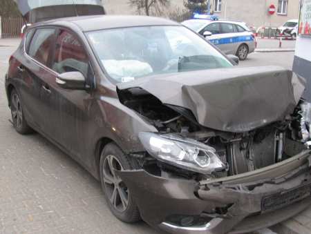 Kolizja z udziałem 5 samochodów