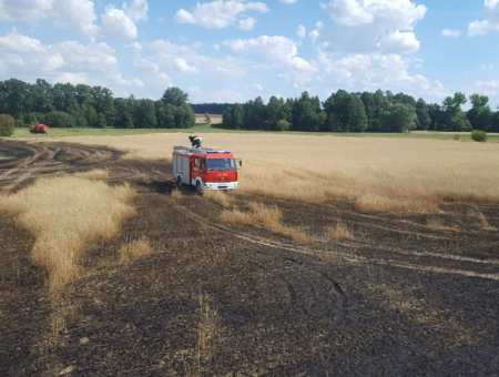 Strażacy mają ręce pełne roboty