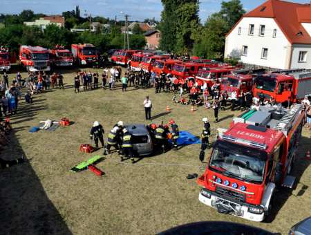 Strażacy z 26 jednostek bawili się w Świbie