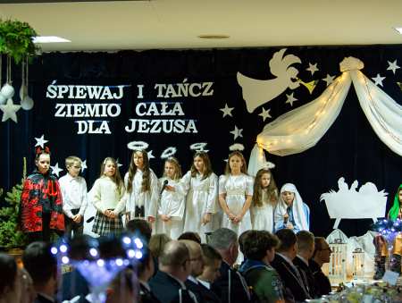 Wigilijny stół w Grębaninie