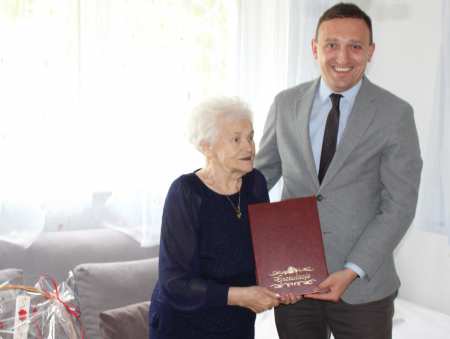 Z życzeniami u jubilatów