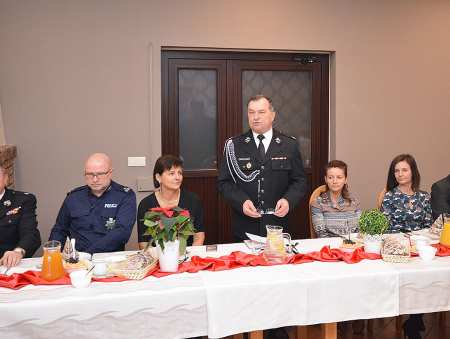 Strażackie spotkanie przy wigilijnym stole