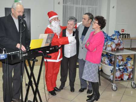Przy wigilijnym stole w Mielęcinie