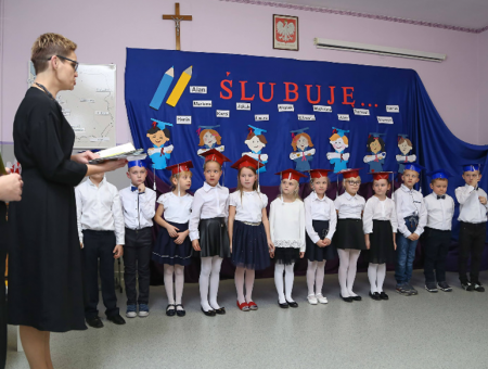 Oficjalnie przyjęci do społeczności szkolnej