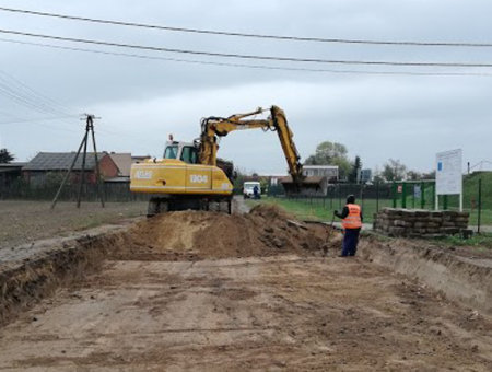 Przebudowa dróg w Nowej Wsi Książęcej postępuje planowo
