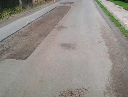 Przebudowa drogi gminnej w Trębaczowie