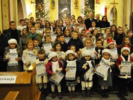 Aniołki w podzięce za piękne kolędowanie