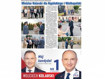 Minister Kolarski dla Kępińskiego i Wielkopolski