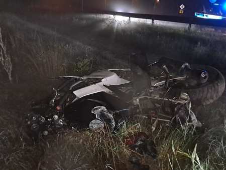 Motocyklista pod wpływem narkotyków