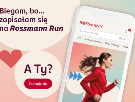 Bieg Rossmann Run z aplikacją dla 500 tys. biegaczy