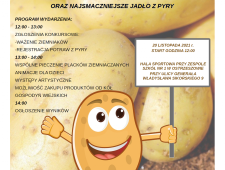 Konkurs „Na największą wielkopolską pyrę oraz najsmaczniejsze jadło z pyry”