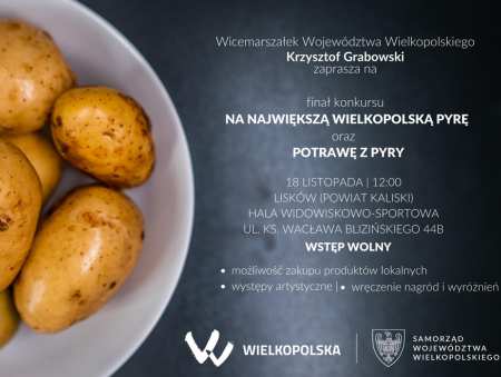 Na święto pyry zapraszamy do Liskowa!